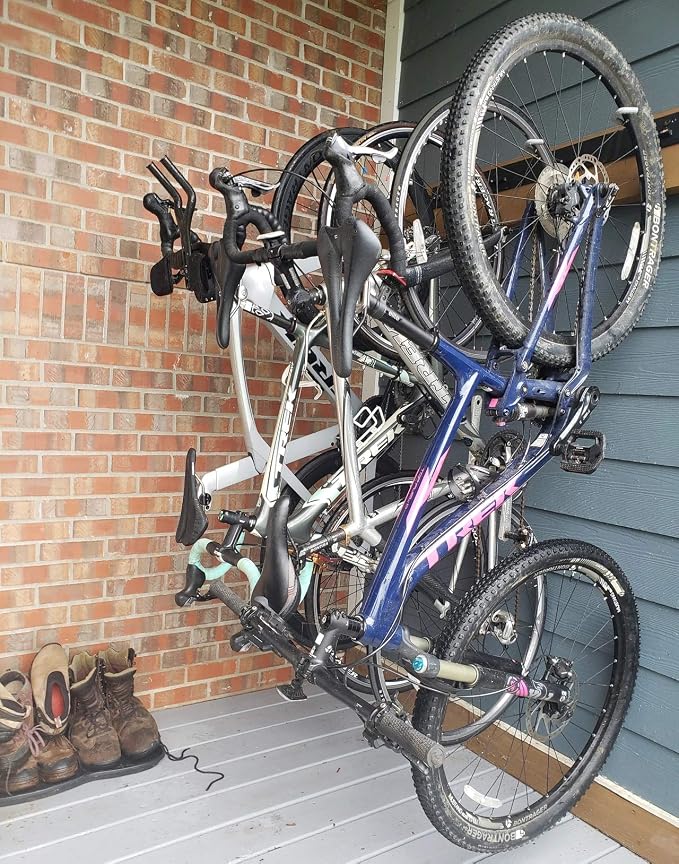 StoreYourBoard BLAT 8 Bike Wall Storage Rack, Holds 2-8 Bicycles, Garage Wall - Image 8