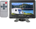 Anina 7 Inch Monitor Quad Split HD Screen 4 Channels RCA Video Inputs by Anina