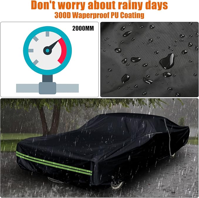 Waterproof Car Cover Compatible - Image 4