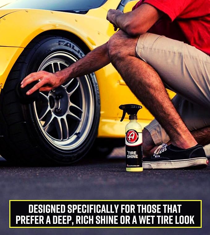 Adam's SiO2 Infused Tire Shine Plus 16oz - Image 3