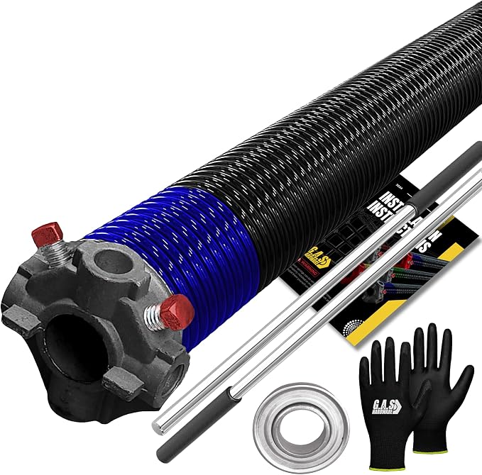 Garage Door Torsion Spring 262x1.75x38 Includes 1” Steel Bearing, and Winding by GASHardware