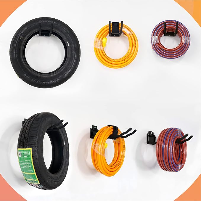 HUHOLE Garage Hooks, Ladder Hangers - Image 7