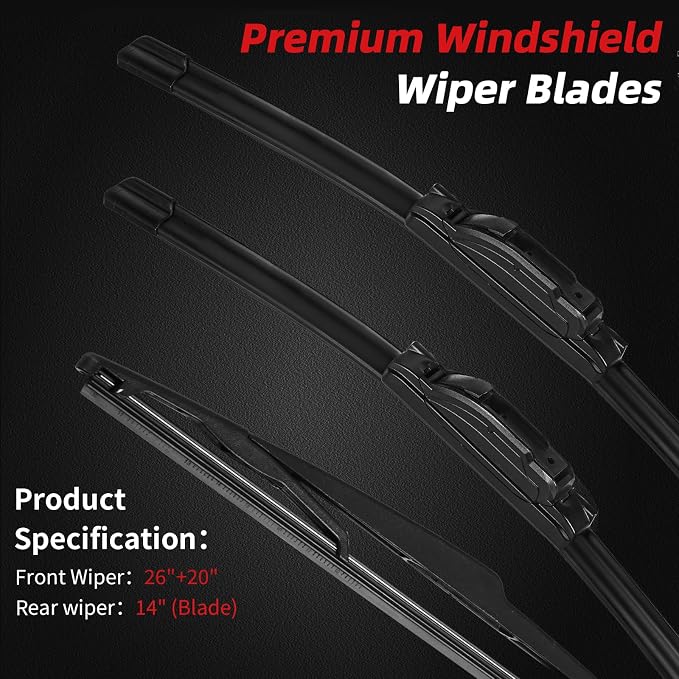 OTUAYAUTO Premium Windshield Wiper Blades - Image 2