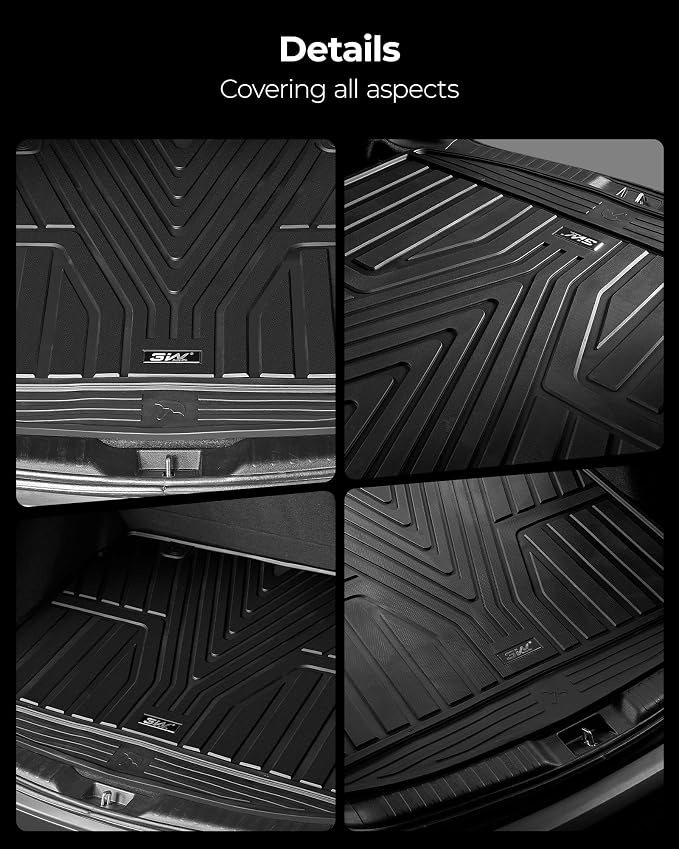 3W Cargo Liner Fit for Honda Odyssey 2025 2024 2023 2022 2021 2020 2019 2018 - Image 2