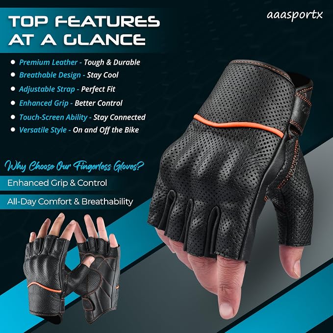 aasportx Motorcycle Gloves - Image 2