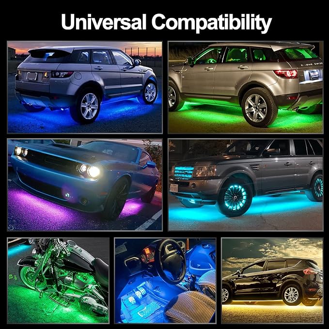 Underglow Kit for Car, Car Led Underglow Lights for Trucks - Image 7