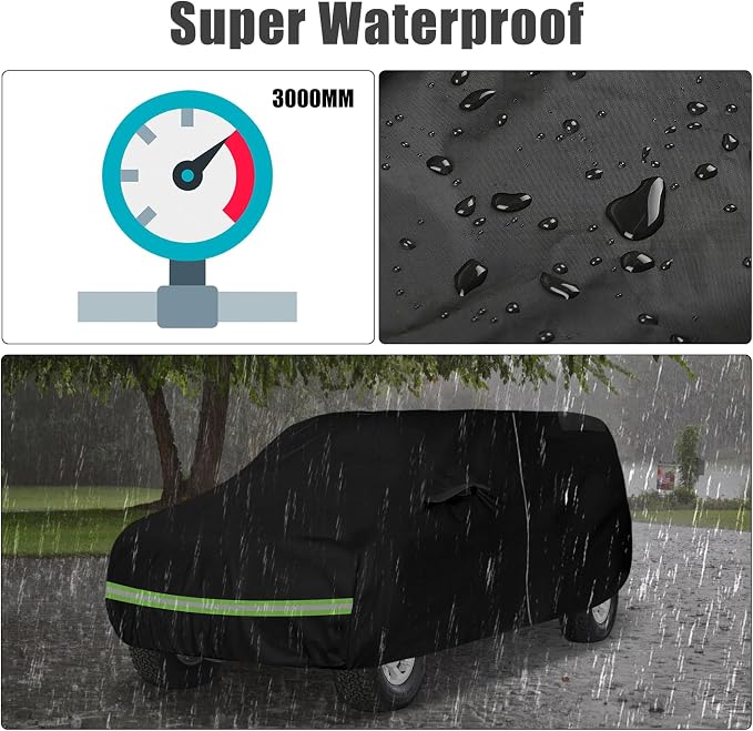 Waterproof Car Cover Compatible - Image 3