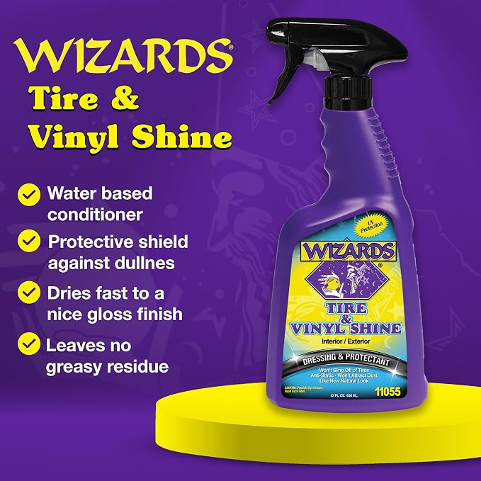 Wizards Tire and Wheel Vinyl Shine - Image 2