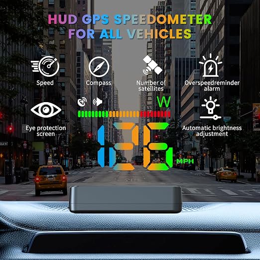 Heads up Display for Cars, Head up Display for Car, Car Speedometer Display - Image 8