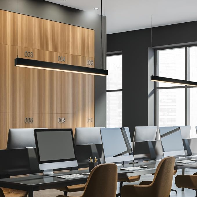 Maxxima 4 ft. LED Black Linear Light, Up and Down Adjustable Light Output - Image 8