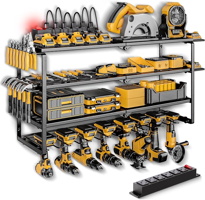 Power Tool Organizer Wall Mount by Spampur