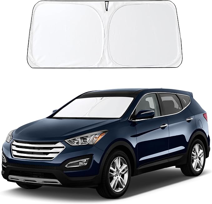 Econour Windshield Sun Shade for 2016-2021 Hyundai Tucson Window Sun Visor by EcoNour