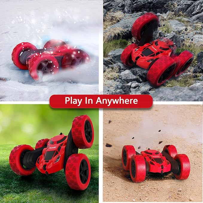 Remote Control Car Double Sided 360°Rotating 4WD RC Cars - Image 5