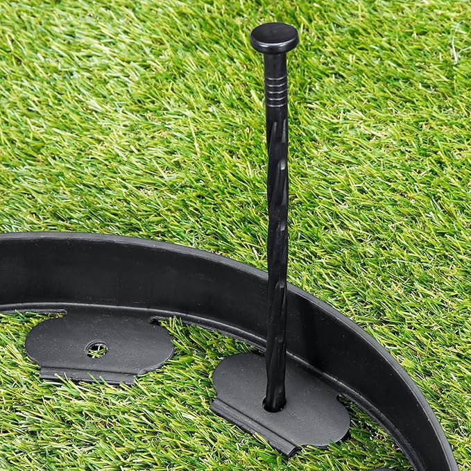 Landscape Edging Stakes, Spiral Nylon Anchoring Spikes - Image 4