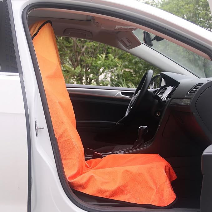 Car Seat Cover Protector Front Seats, - Image 6