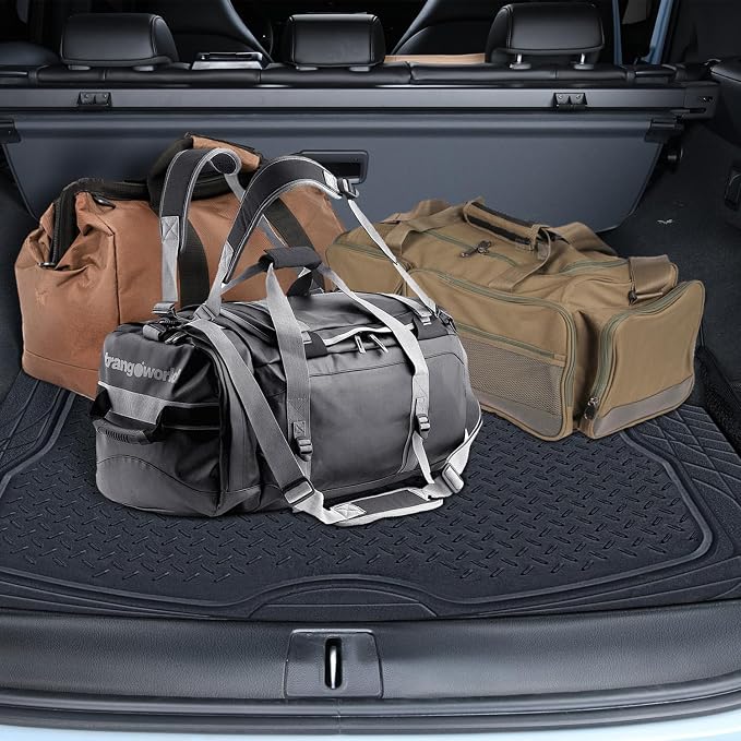 CAR PASS Deep Dish Floor Mats for Cars, Heavy Duty Rubber Floor Mats - Image 3