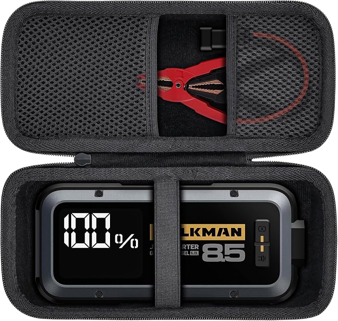 Aenllosi for HULKMAN Alpha85/Alpha85S/Alpha Pro Jump Starter Hard Carrying Case by Aenllosi