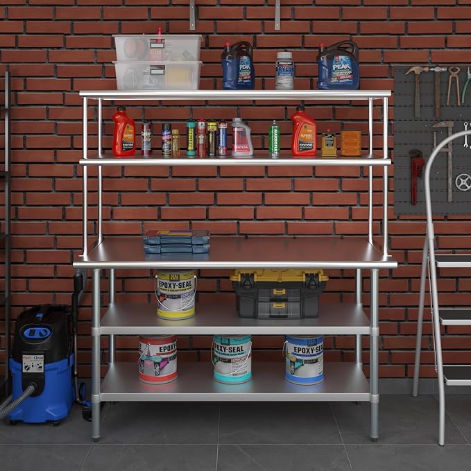 Amgood Stainless Steel Work Table - Image 7