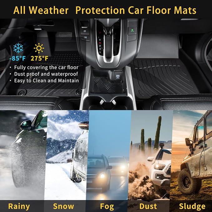GINOWY-Floor Mats with Cargo Liner - Image 5