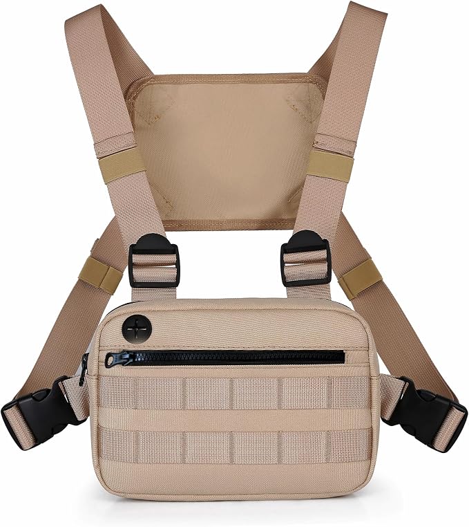 Outdoor Chest Bag For Men, EDC Chest Pack - Image 7