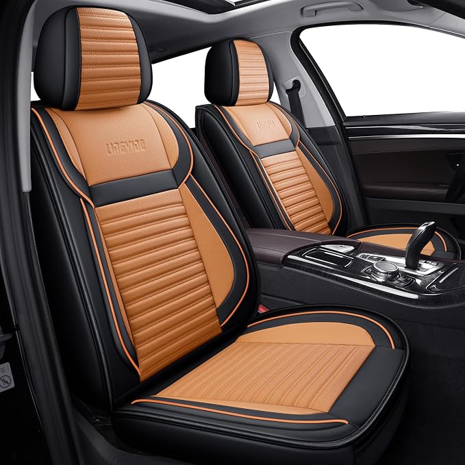 LINGVIDO Car Seat Covers, Breathable and Waterproof Faux Leather Automotive by LingvidoSeatCover