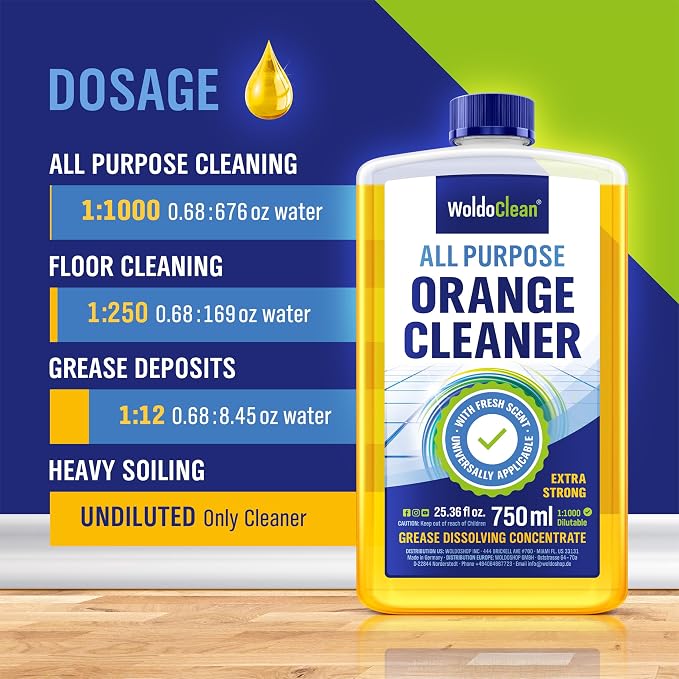 Orange Oil Cleaner Concentrated 25.36 fl oz - Image 7