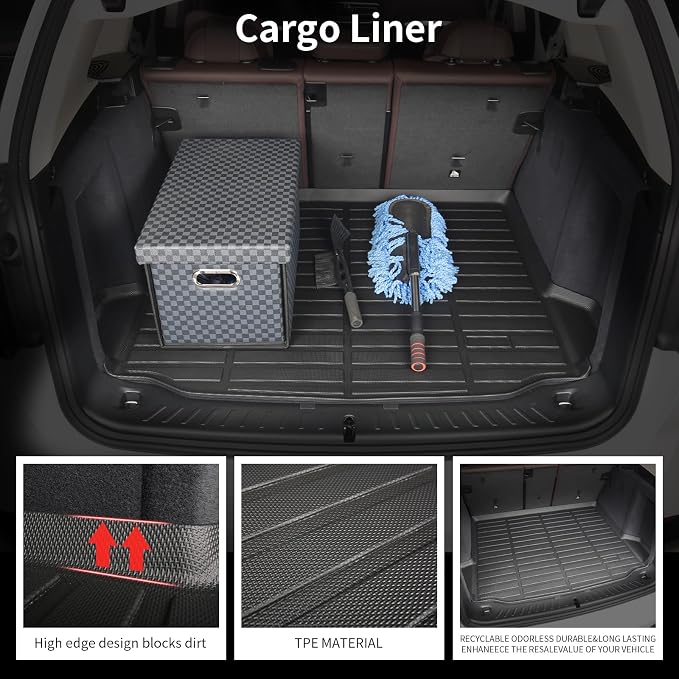 Wayhigh-All Weather Floor Mats and Cargo Mat - Image 7