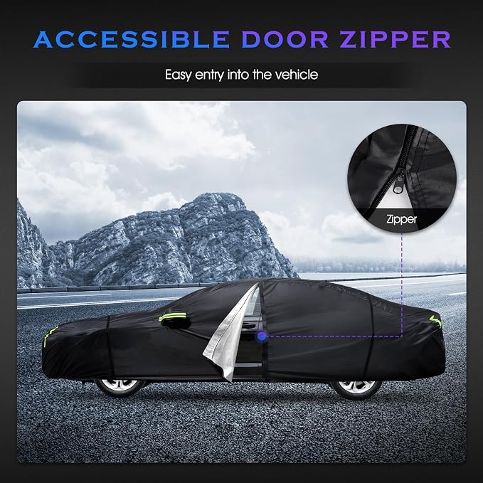 Car Cover Custom Fit for Toyota Camry 1996-2025, Honda Accord 2001-2025 - Image 6