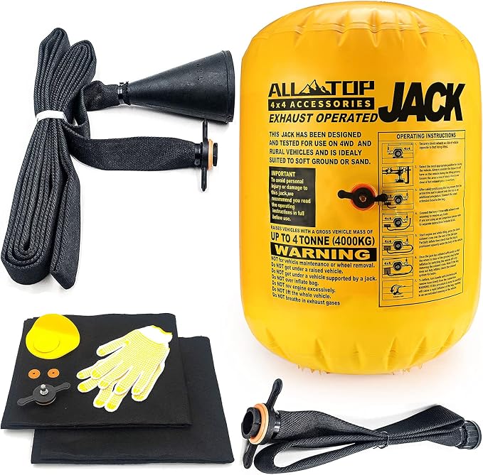ALL-TOP Off-Road Exhaust Air Jack, 31inch Lift 8800Lbs Capacity, Inflatable - Image 3