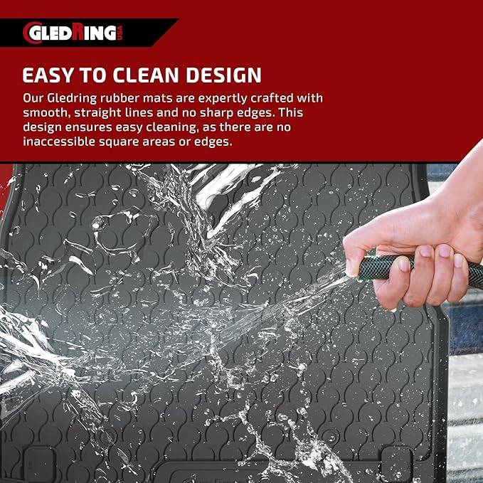 GledringUSA Custom Fit All-Weather Rubber Cargo Mat - Image 5