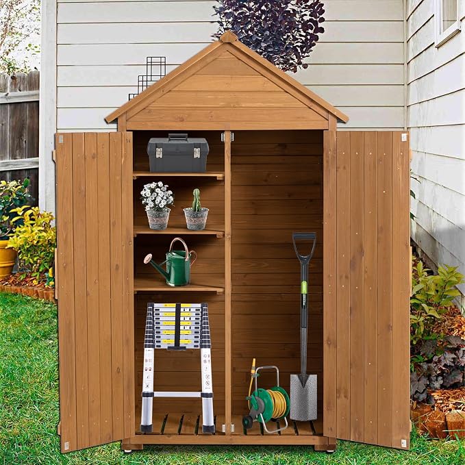 39.56"x 22.04"x 68.89" Outdoor Storage Cabinet - Image 3