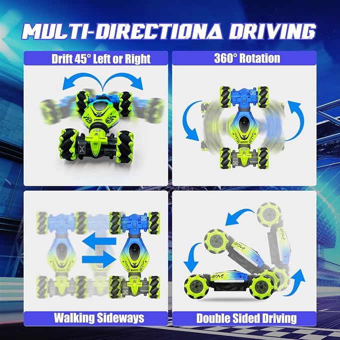 Gesture RC Car for Boys Girls 6-12 Year 4WD Remote Control Car 360° Rotate - Image 2