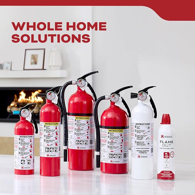 Kidde Fire Extinguisher for Vehicles, Single-Use 10BC - Image 14