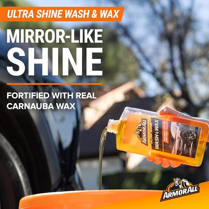 Armor All Premier Car Care Kit, Includes Car Wax & Wash Kit, Glass Cleaner - Image 5