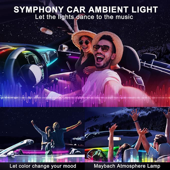 Acrylic Interior Car LED Strip Light - Image 7