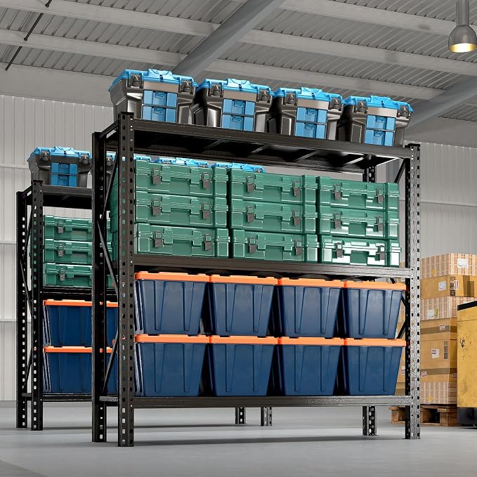 Heavy Duty 5-Tier Metal Shelving Unit - Image 2