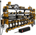 12 Cordless Drill Holder Large Power Tool Organizer Wall Mount by Seeahead