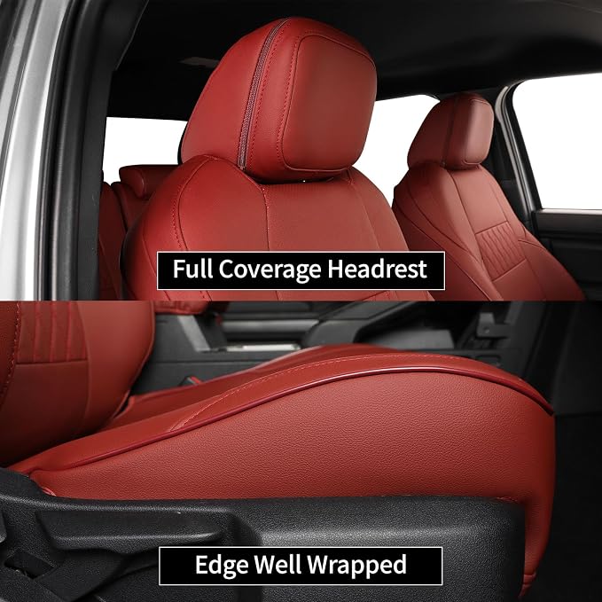 EKR Custom Fit Tacoma Front Car Seat Covers - Image 3