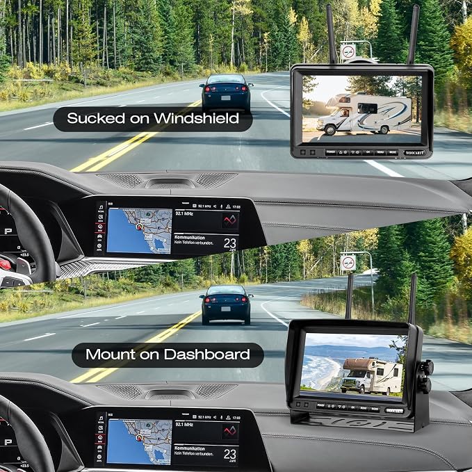7 Inch Wireless RV Backup Camera System - Image 3