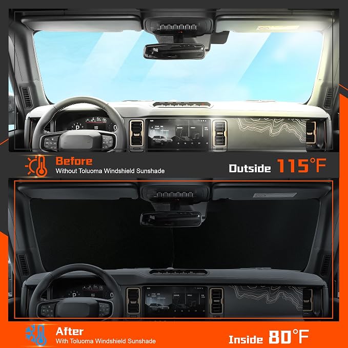 Custom Fit Windshield Sun Shade - Image 2