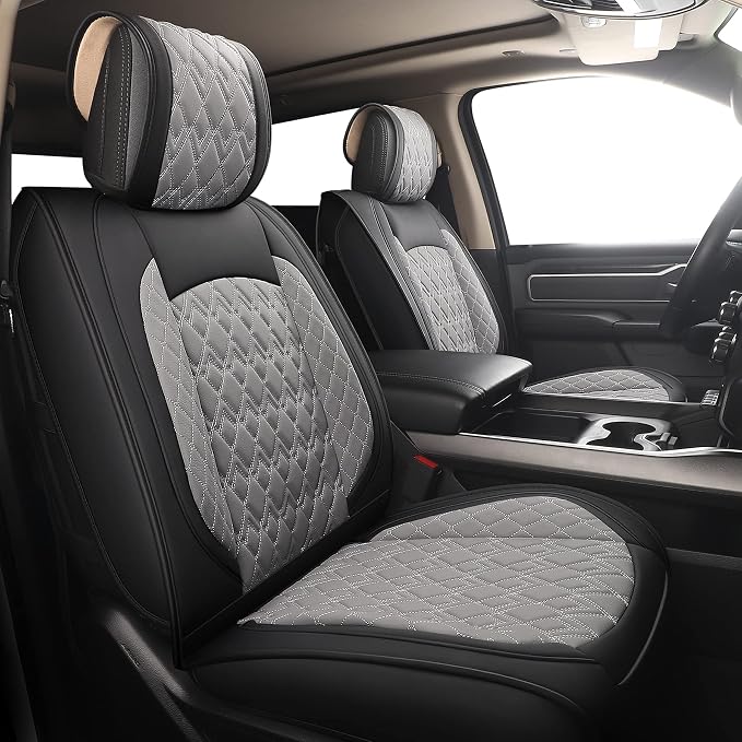 JOJOBAY Car Seat Covers for Dodge Ram Full Set, Fit Ram 2009-2025 by JOJOBAY
