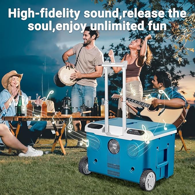 AAOBOSI Car Fridge, 42Quart Portable 12 Volt Car Refrigerator Cooler - Image 6
