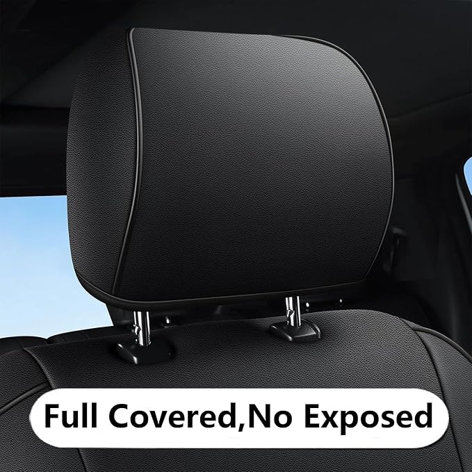 AOMSAZTO Front Seat Covers for Ford F150 XL XLT: 2015-2024 SuperCrew & F250 - Image 3
