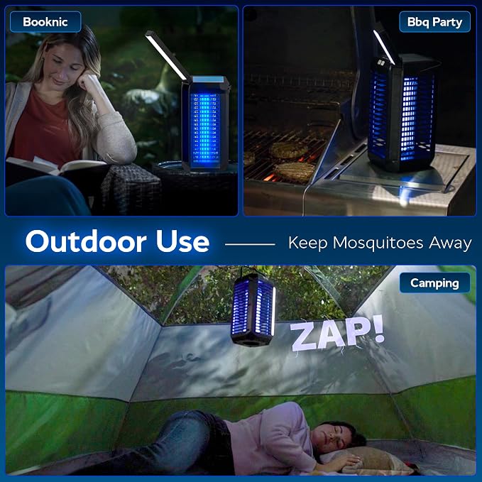 Rogue 2 in 1 Solar Bug Zapper Outdoor and Bug Zapper Indoor Plug in - Image 5