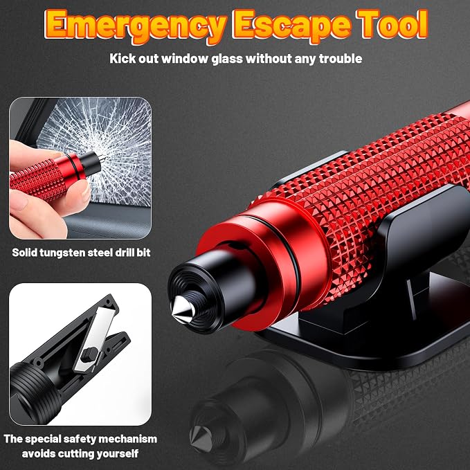 Safehammer - Upgraded Safe Hammer Glass Breaker Under Water, Car Hammer - Image 9