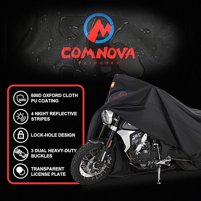 Comnova Motorcycle Cover 81 Inch - Image 2