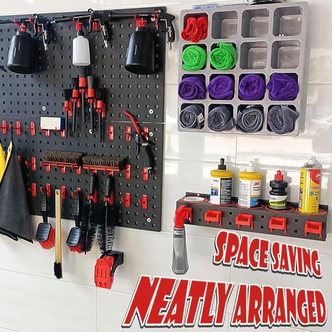 Spray Bottle Holders, Spray Bottle Rack Storage, Wall Mounted Spray Paint Can - Image 7