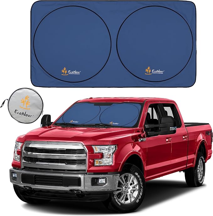 EcoNour Windshield Sun Shade| 300T Sun Shade by EcoNour