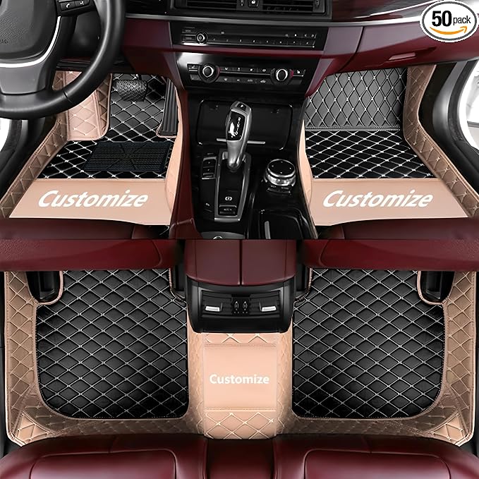 Custom Personalized Floor Mats for Cars，Luxury Full Coverage All Car Floor by Unknown