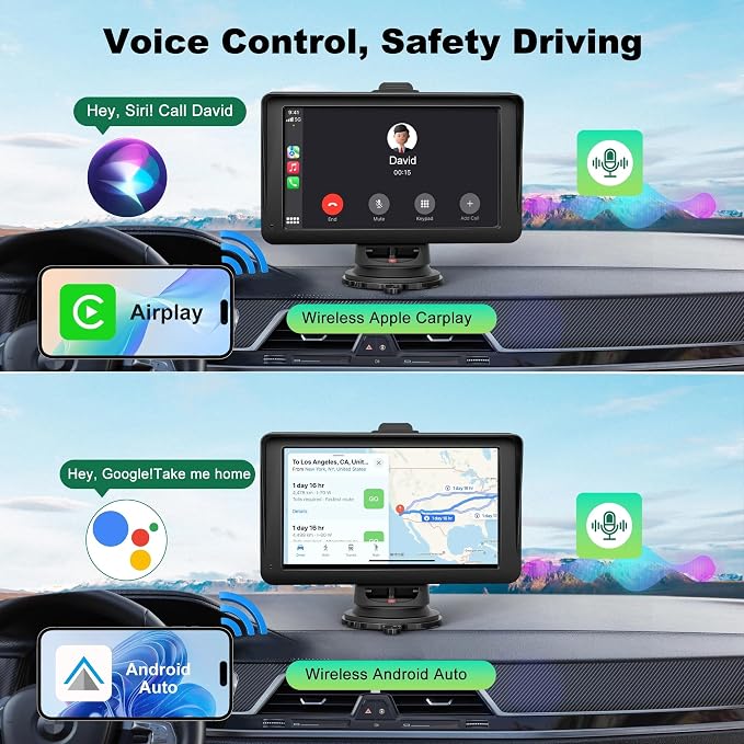 Apple Carplay Screen for Car, - Image 3